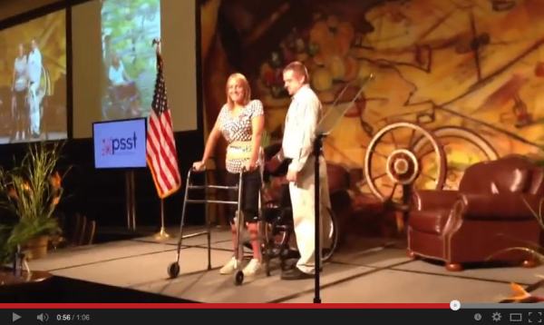 Missy Jenkins Smith walks